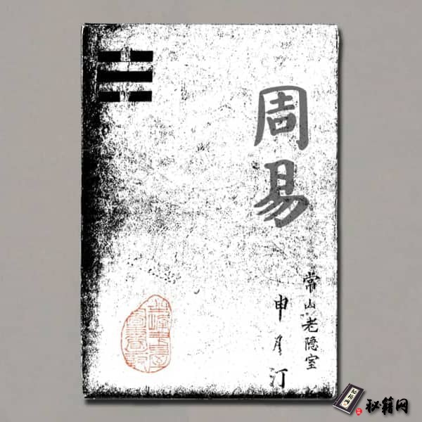 《周易》（姓名未詳 名官的筆寫本）黑白